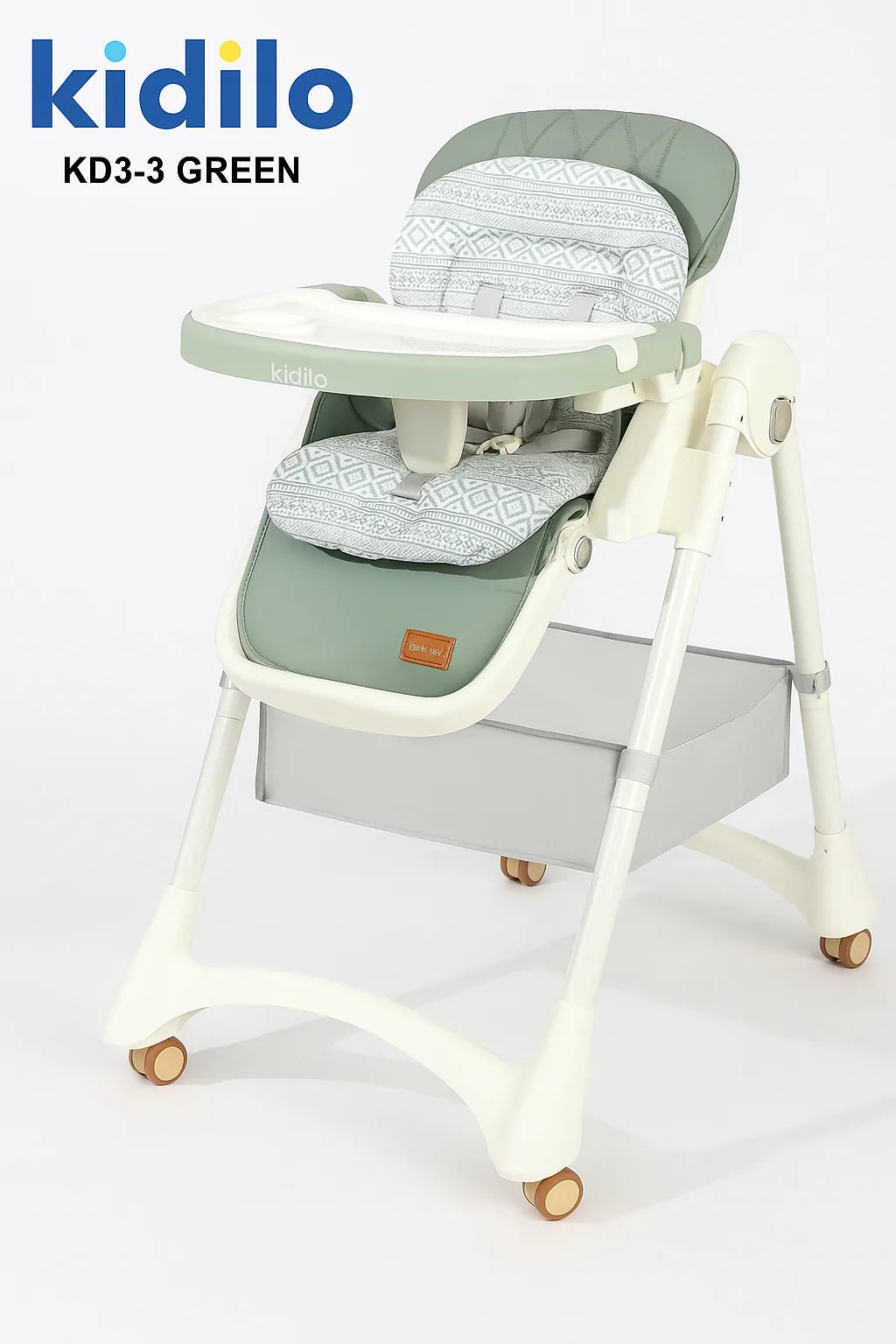 Kidilo High Chair – kD3-3 |كرسي طعام الأطفال من كيديلو – kD3-3