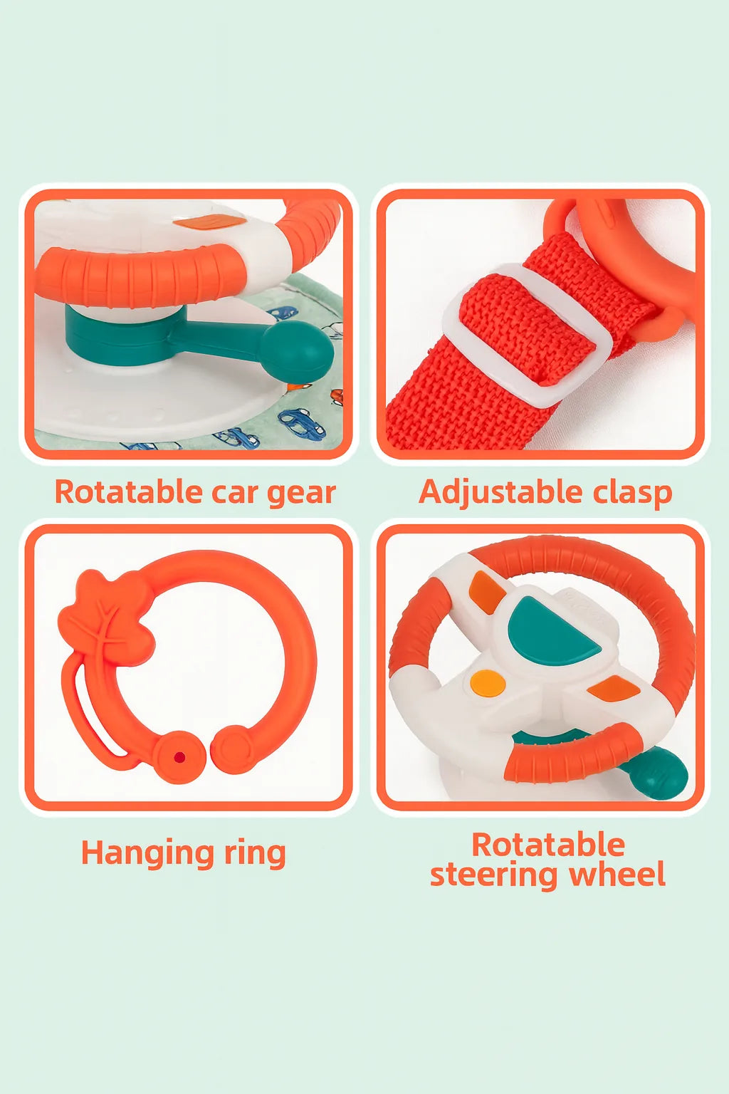 Steering Wheel Toy for Kids | لعبه عجله قياده السياره للأطفال