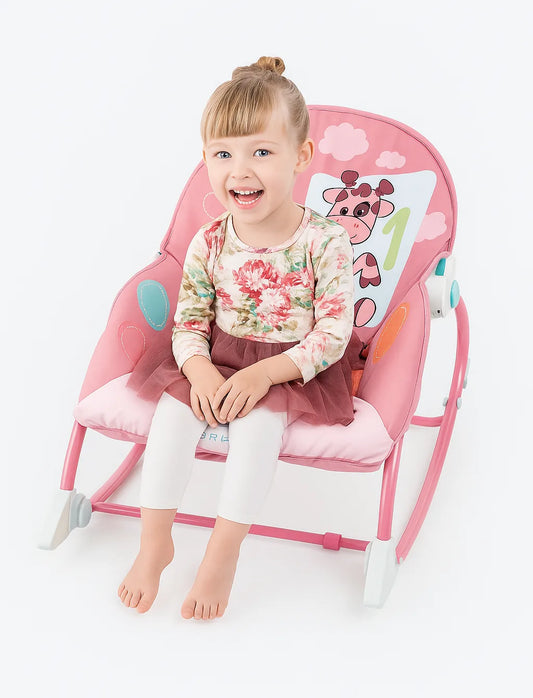 2 in 1 baby Dining chair and bouncer,كرسي طعام وهزاز للأطفال 2 في 1