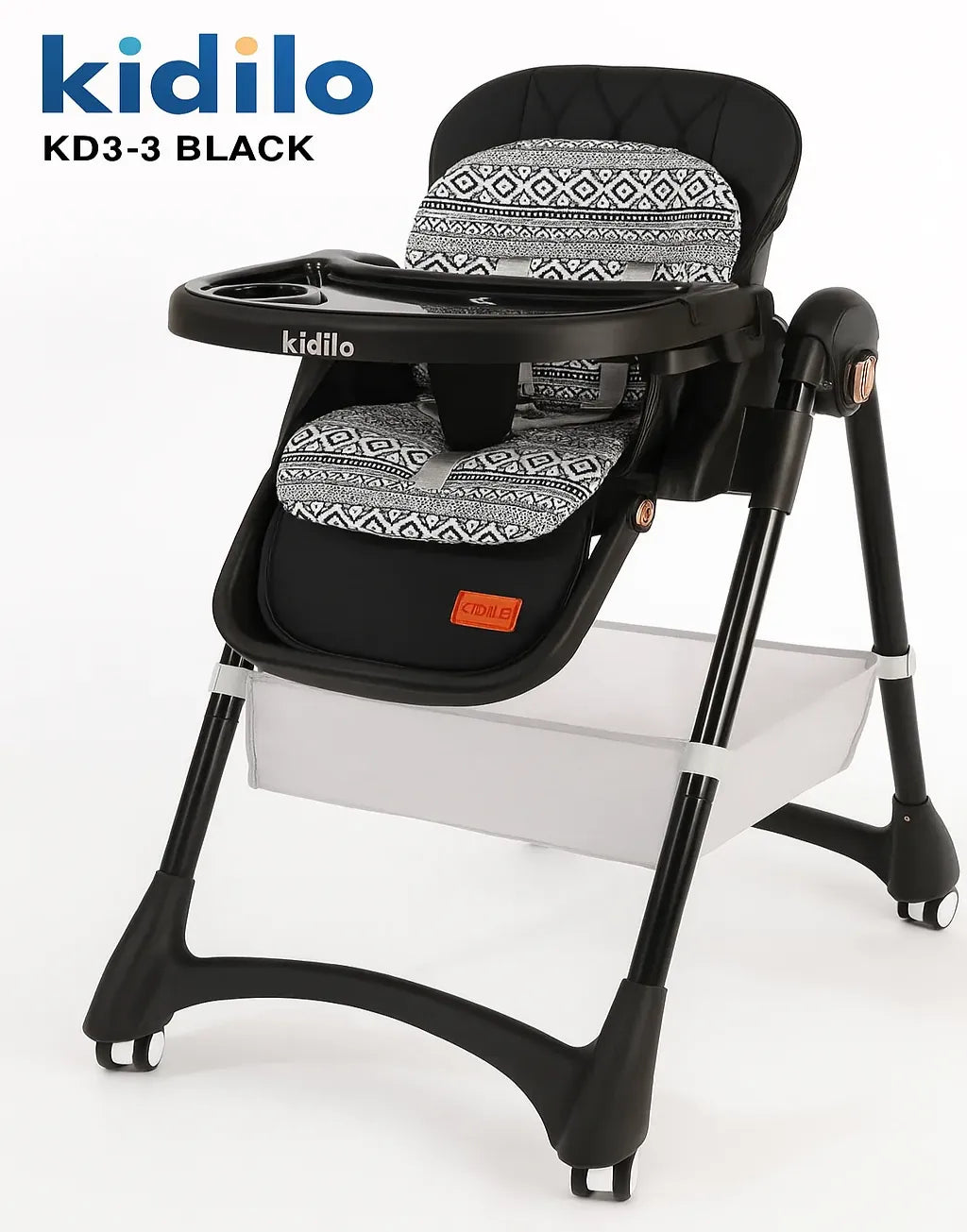 Kidilo High Chair – kD3-3 |كرسي طعام الأطفال من كيديلو – kD3-3