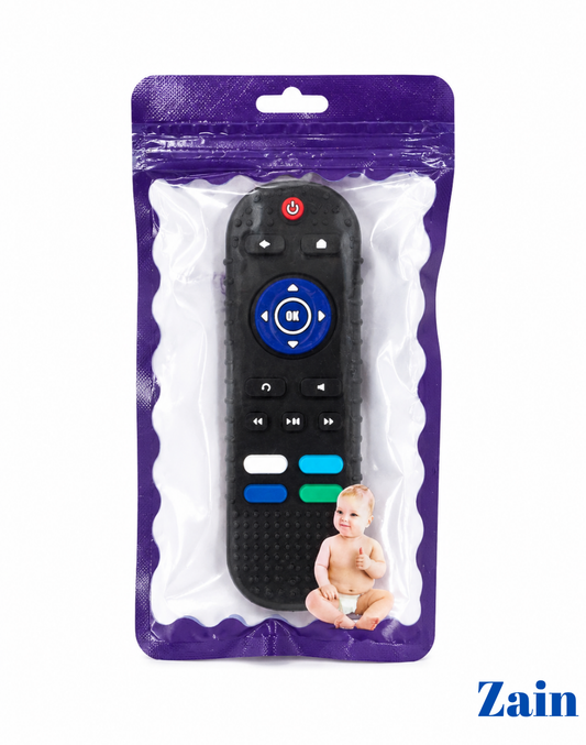 لعبة تسنين للأطفال(اونلي) على شكل جهاز تحكم عن بعد | (ONLY) Remote Control Teether Toy for Babies remote shape