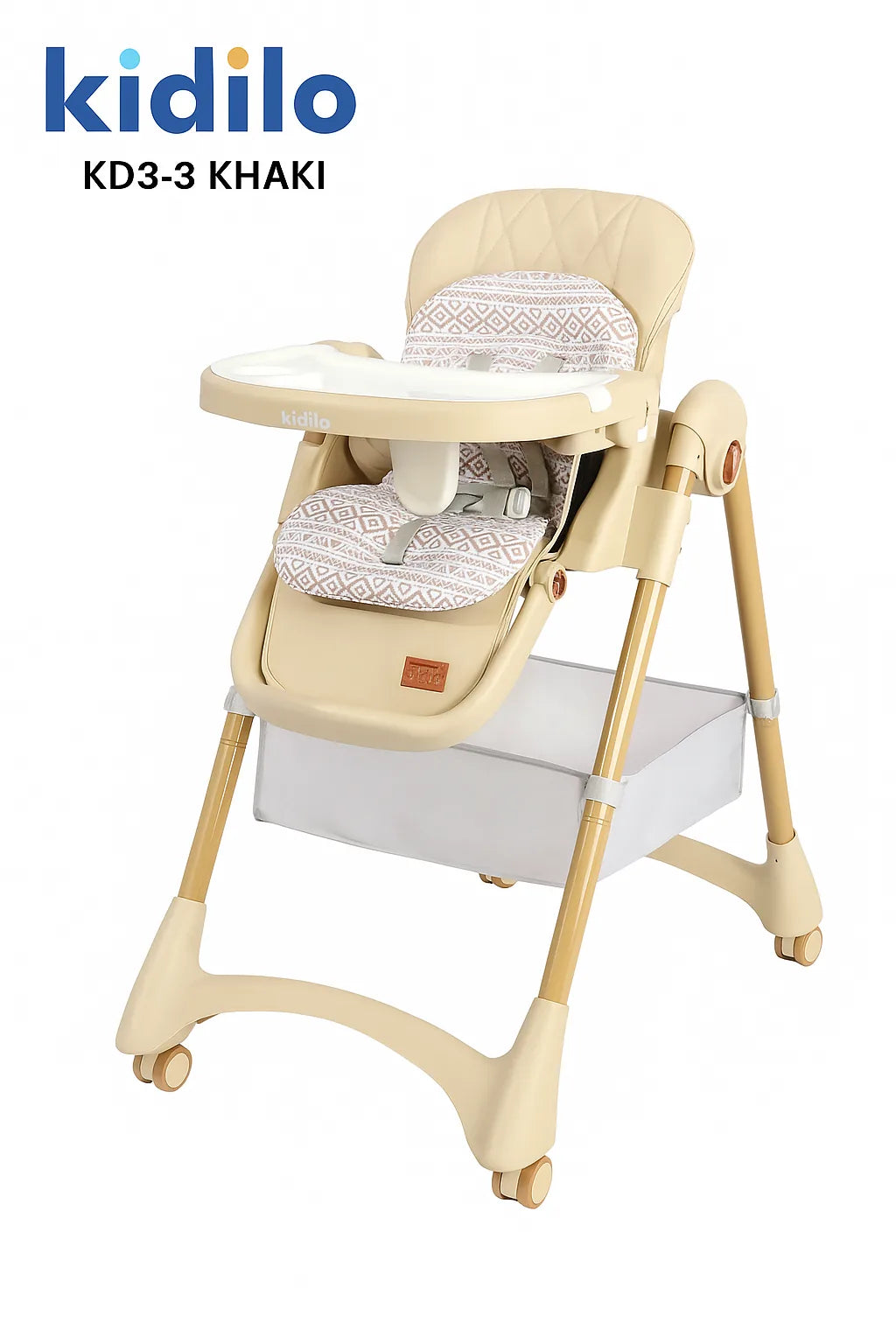 Kidilo High Chair – kD3-3 |كرسي طعام الأطفال من كيديلو – kD3-3