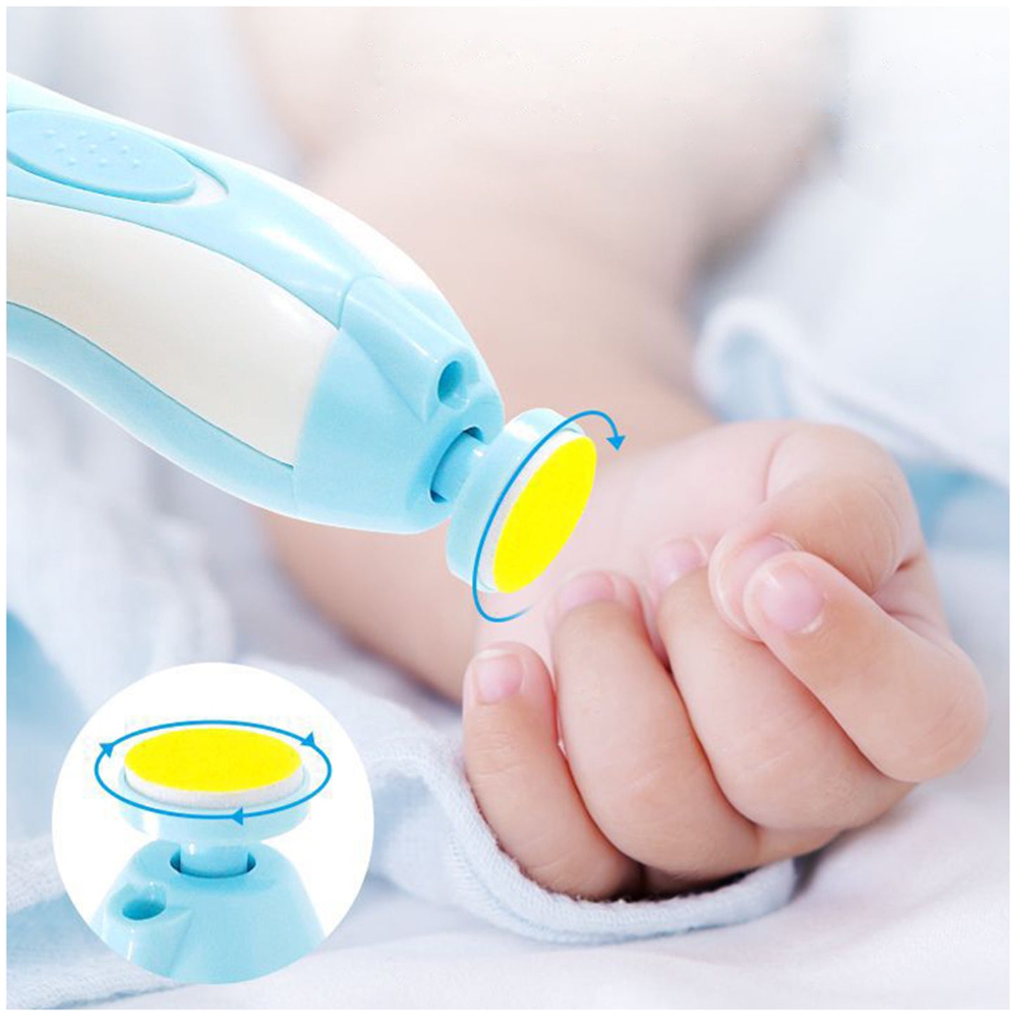 Baby Electric Nail Trimmer | مبرد أظافر كهربائي للأطفال