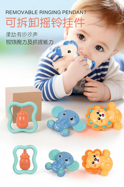 ملاهي سرير مع ألعاب معلقة للأطفال | Baby Crib Activity Playset with Hanging Toys