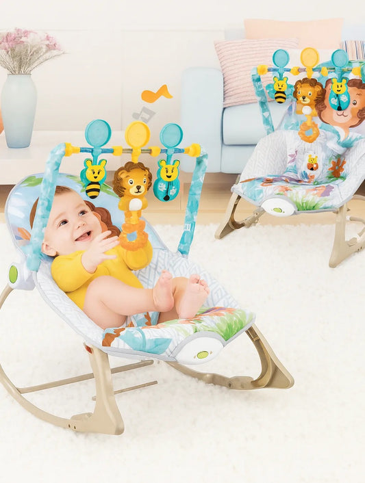 بونسر روكر للأطفال حتى 18 كجم | Baby Bouncer Rocker for Kids up to 18 kg
