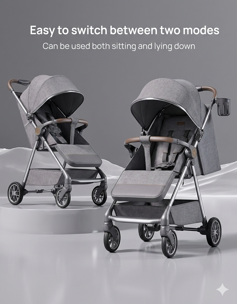 عربية أطفال K3 Stroller | خفيفة الوزن وقابلة للطي