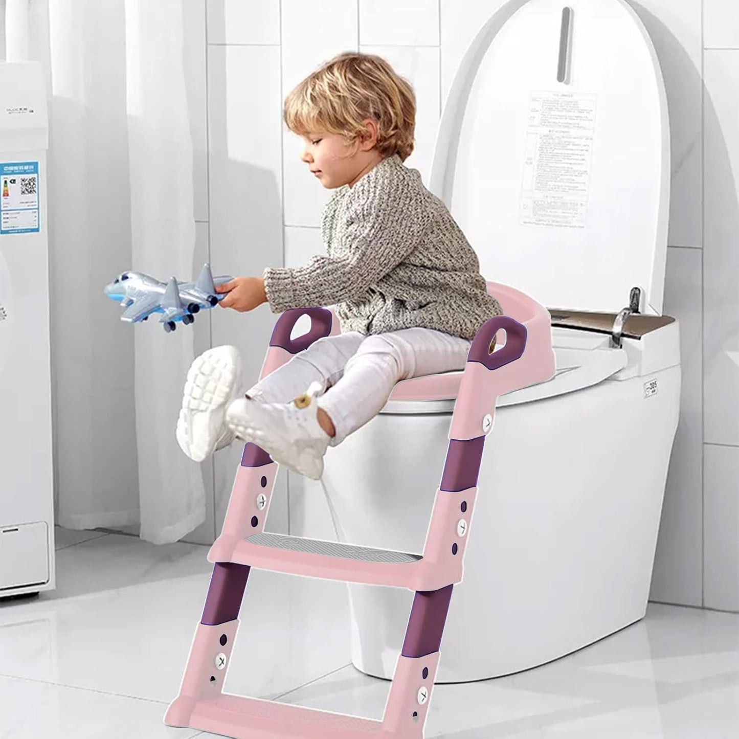 Potty Training Toilet Seat| بوتي سلم للأطفال