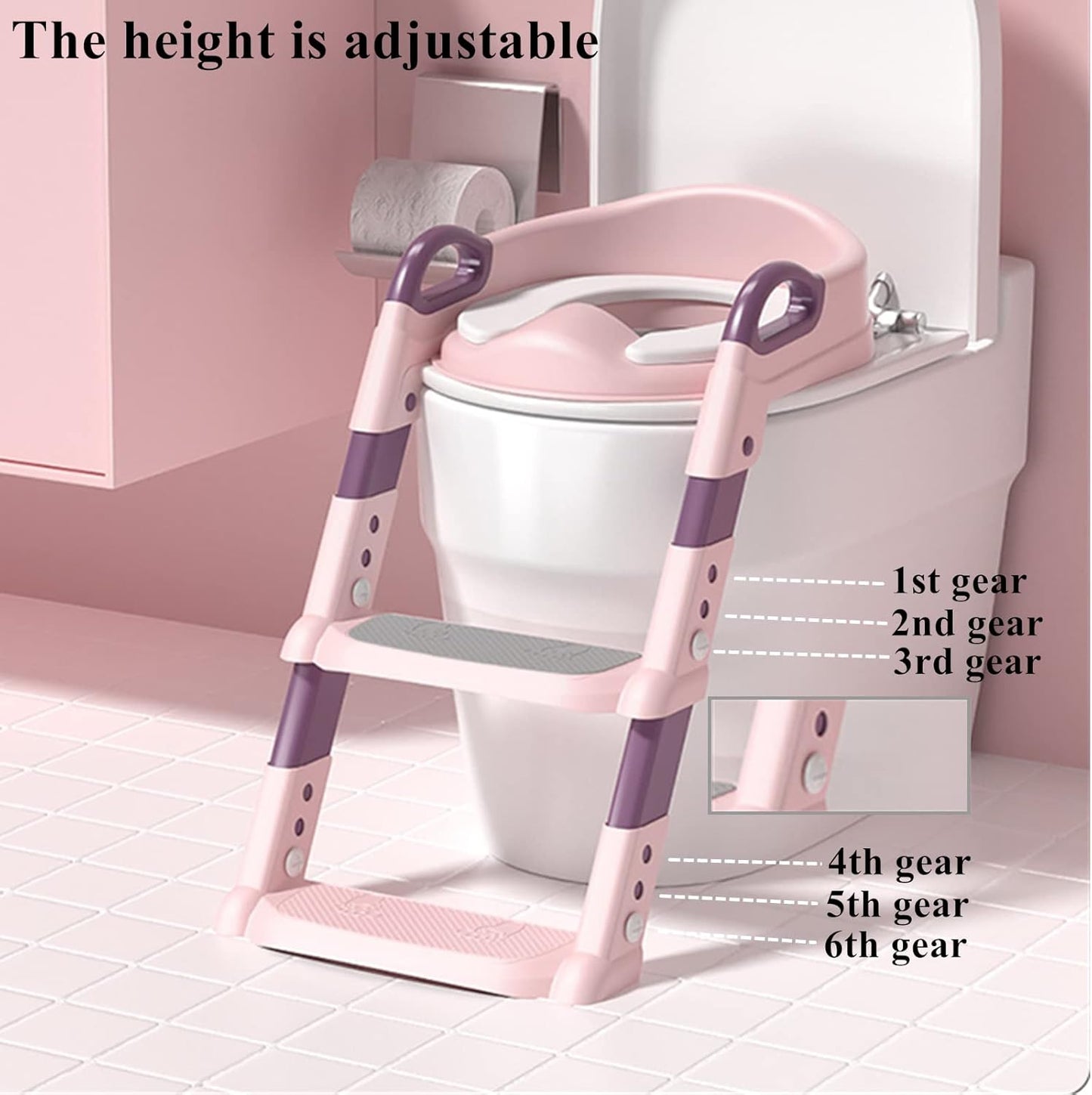 Potty Training Toilet Seat| بوتي سلم للأطفال